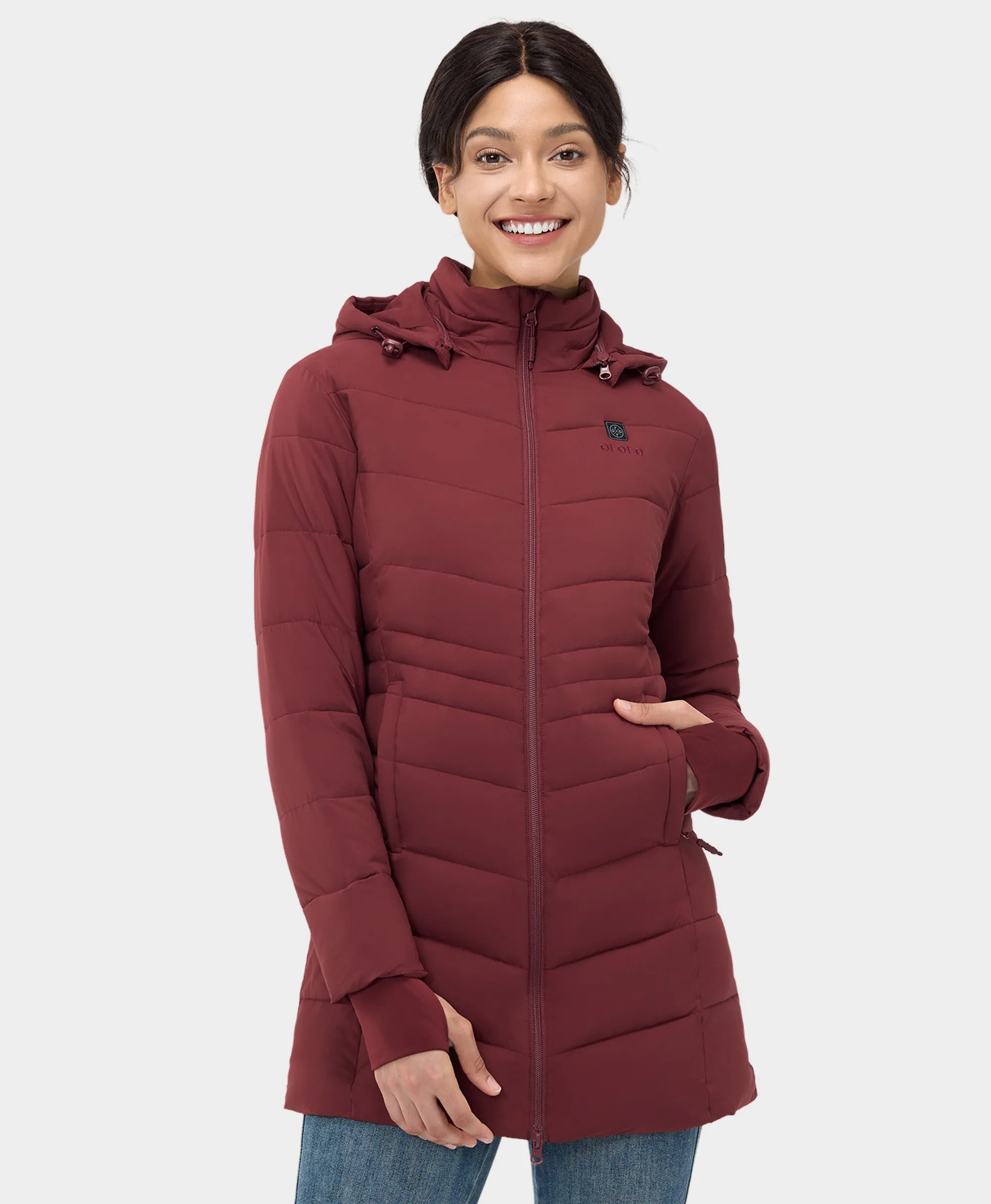 Women's Heated Thermolite® Puffer Parka Jacket - New Colors