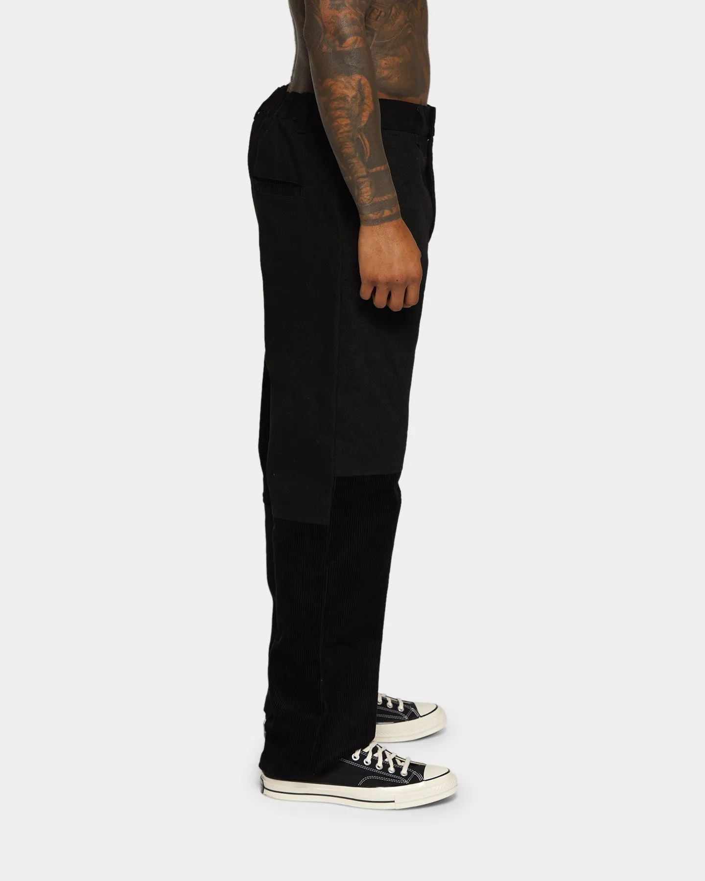 XXIII Ardee Corduroy Panel Pants Black