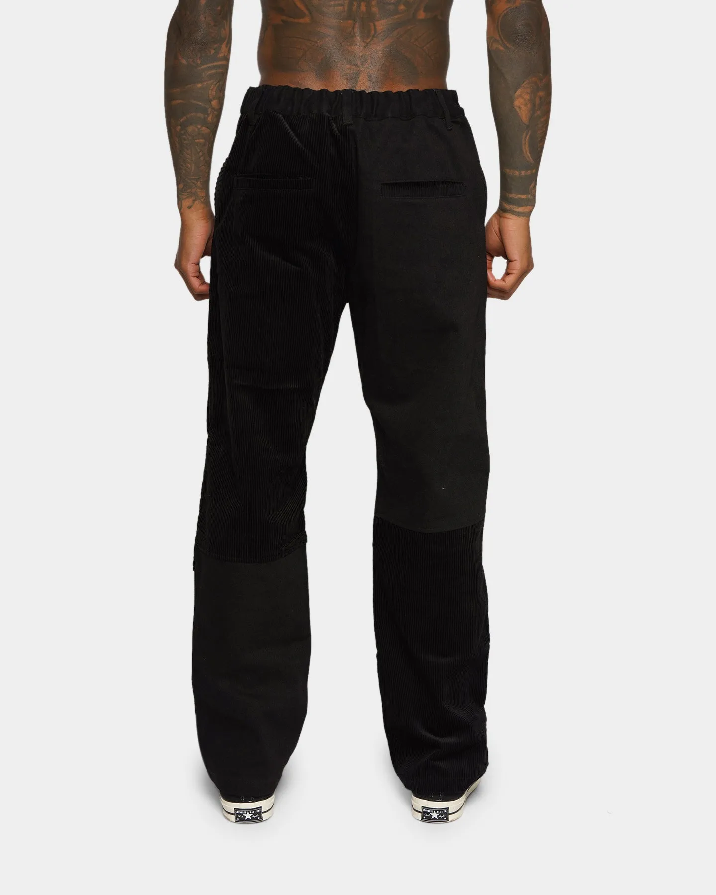 XXIII Ardee Corduroy Panel Pants Black